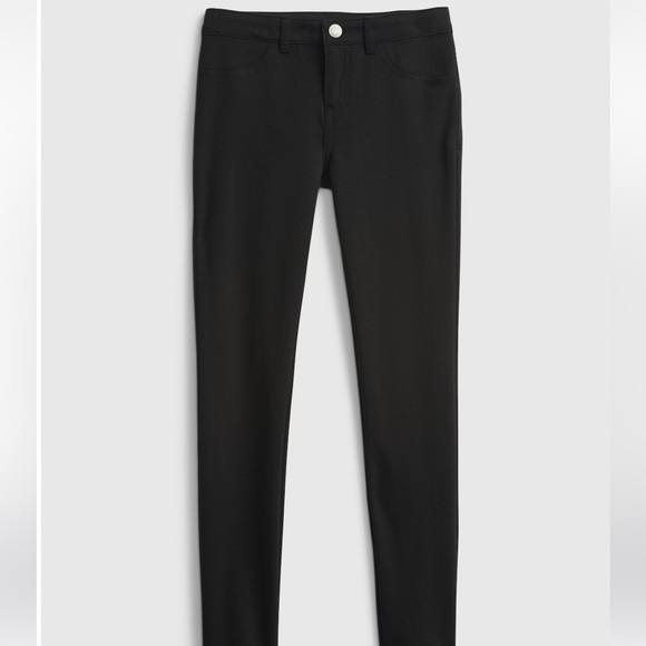 Gap girls black uniform ponte pants - Picture 1 of 3